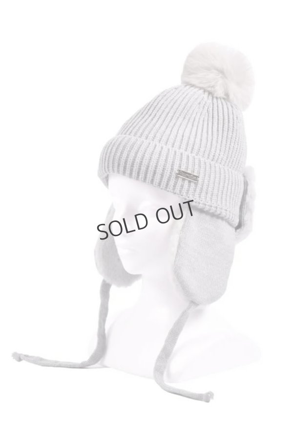 画像1: {SOLD}レザレクション｜Resurrection ファーイヤーニットキャップ{-BEA} (1)