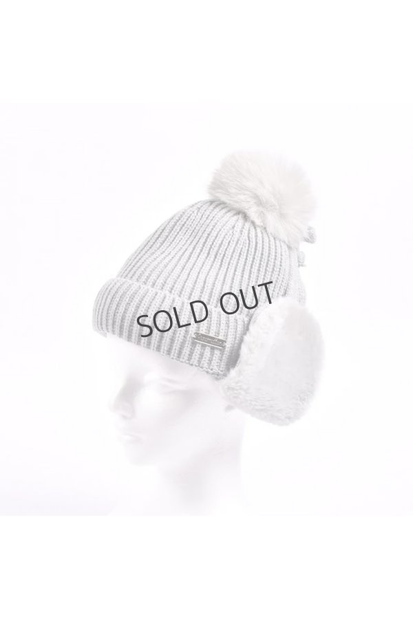 画像9: {SOLD}レザレクション｜Resurrection ファーイヤーニットキャップ{-BEA} (9)