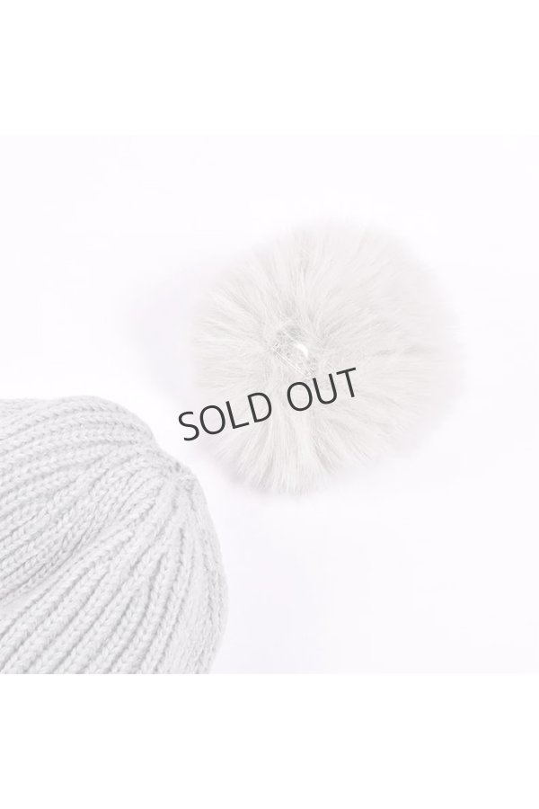 画像12: {SOLD}レザレクション｜Resurrection ファーイヤーニットキャップ{-BEA} (12)