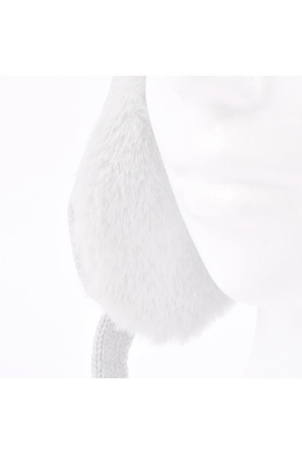 画像13:   レザレクション｜Resurrection ファーイヤーニットキャップ{-BEA} (13)