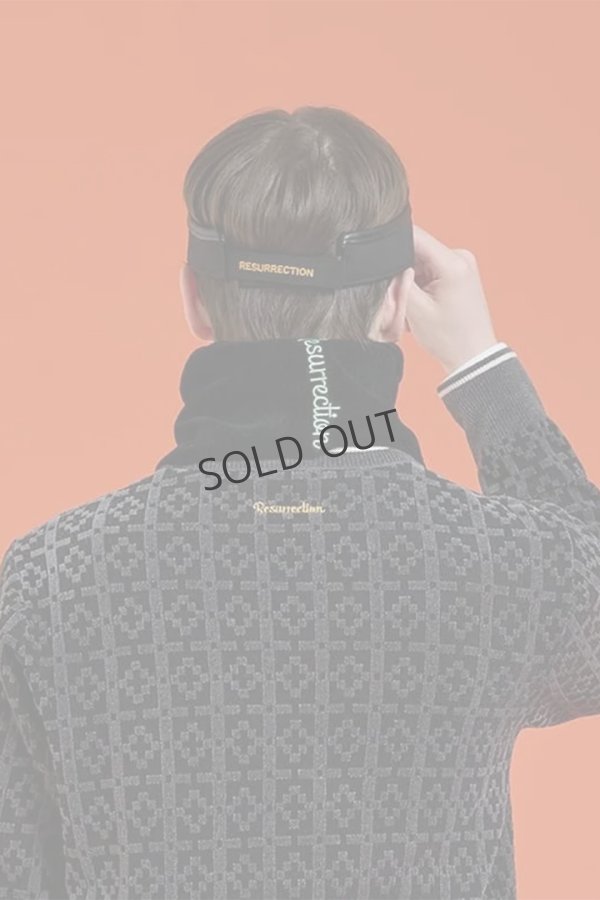 画像3: {SOLD}レザレクション｜Resurrection リバーシブルネックウォーマー{-BEA} (3)
