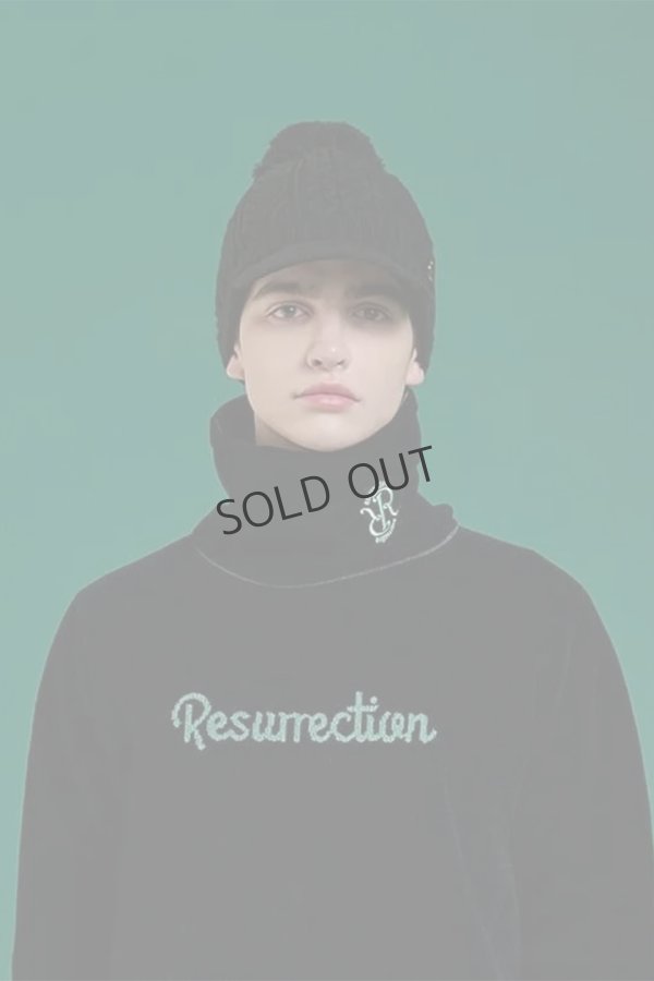 画像4: {SOLD}レザレクション｜Resurrection リバーシブルネックウォーマー{-BEA} (4)