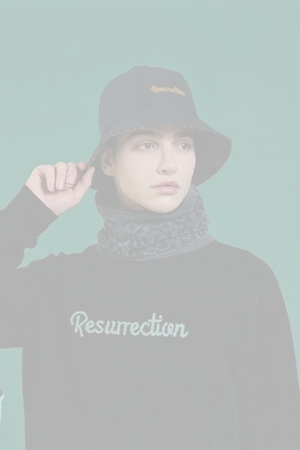画像9:   レザレクション｜Resurrection リバーシブルネックウォーマー{-BEA} (9)