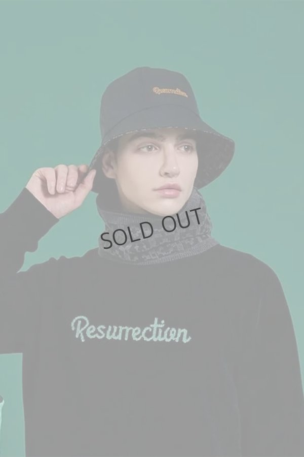 画像9: {SOLD}レザレクション｜Resurrection リバーシブルネックウォーマー{-BEA} (9)