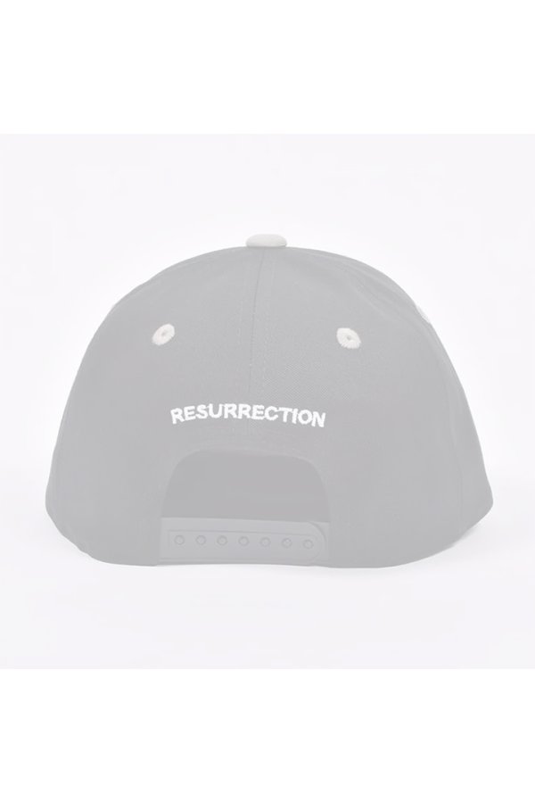 画像4:  {SOLD} レザレクション｜Resurrection バイカラーキャップ (フラット){-BFS} (4)