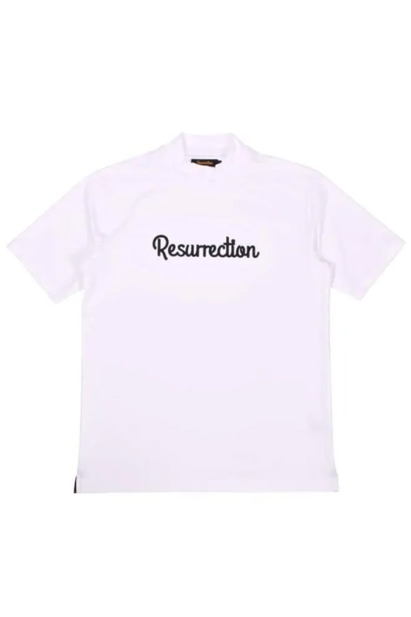 画像1: レザレクション｜Resurrection メンズ シリコンロゴモックネック{-BFS} (1)