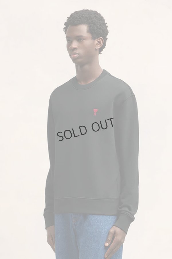 画像3: AMI アミ Ami de Coeur スウェットシャツ{BFUSW035.730.001-BDA} (3)