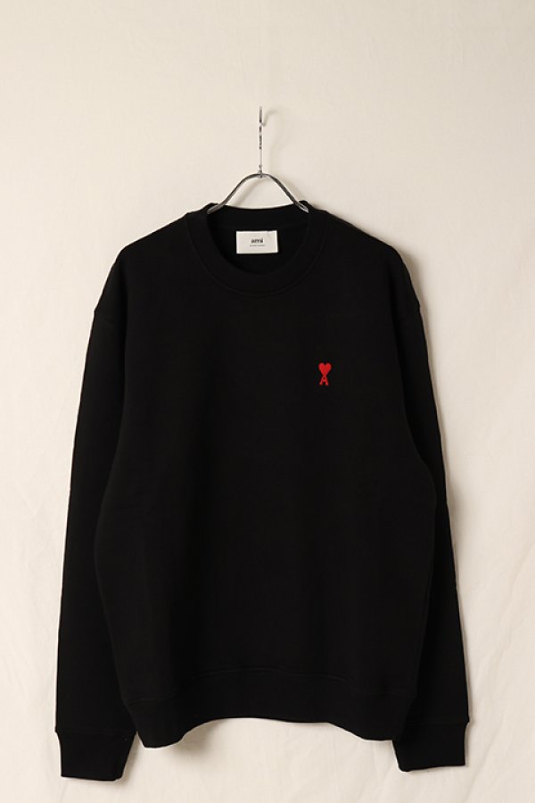 画像4: 【 30%OFF セール44,000円→30,800円】 AMI アミ Ami de Coeur スウェットシャツ{BFUSW035.730.001-BDA} (4)