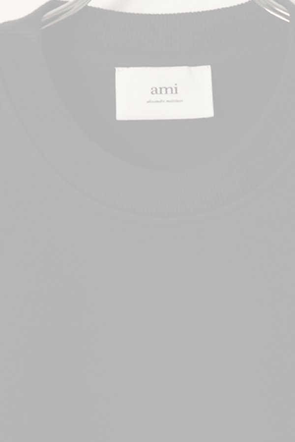 画像5:   AMI アミ Ami de Coeur スウェットシャツ {BFUSW035.730.001-BDA}  :BFUSW001730-NOIR  (5)