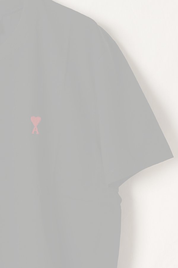 画像7:   AMI アミ Ami de Coeur Tシャツ {BFUTS035.724.001-BDA}  :BFUTS001724-NOIR  (7)