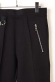 画像2: {SOLD}Neil Barrett ニールバレット TRAVEL PIERCED SKINNY BONDED SWEATPANT{BJP149P-M509-01-AIA} (2)