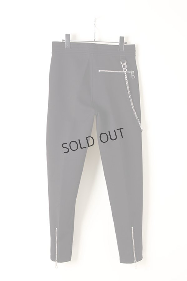 画像4: {SOLD}Neil Barrett ニールバレット TRAVEL PIERCED SKINNY BONDED SWEATPANT{BJP149P-M509-01-AIA} (4)