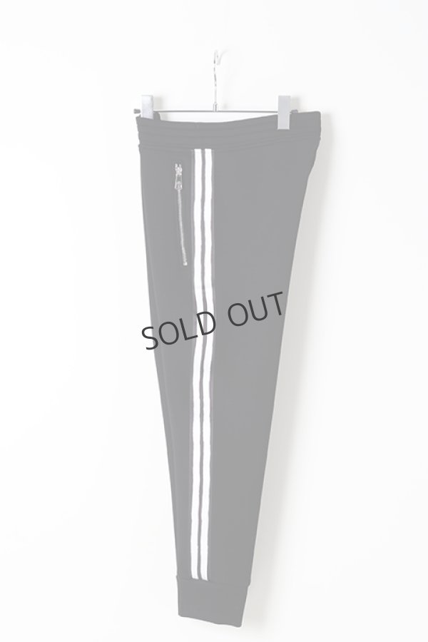 画像2: {SOLD}Neil Barrett ニールバレット "HAND CUT" STRIPES SKINNY BONDED SWEAT PANTS{BJP205AH-N529C-042-BJS} (2)