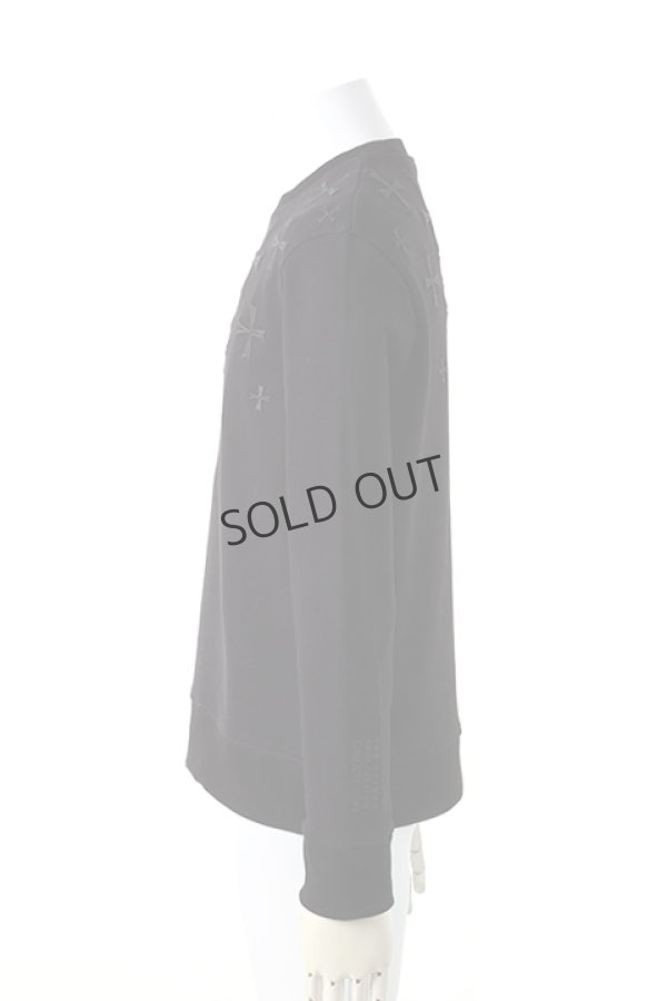 画像3: {SOLD}Neil Barrett ニールバレット MILITARY STAR COTTON SWEATSHIRT{BJS376F-H536S-0101-AHA} (3)