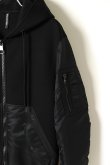 画像3: {SOLD}Neil Barrett ニールバレット SWEAT PARKA{BJS574CV-P509C-01-BJA} (3)