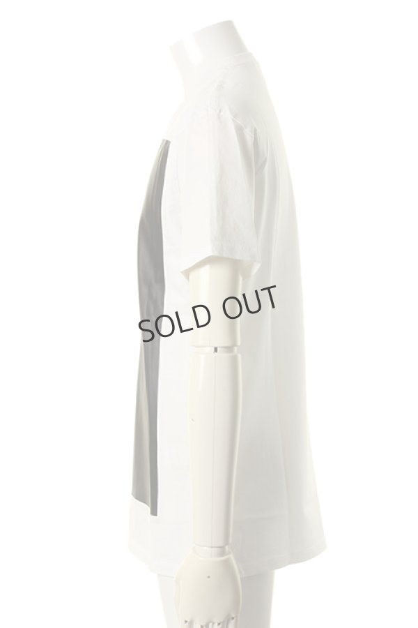 画像3: {SOLD}Neil Barrett ニールバレット LEATHER PANNELED T-SHIRT{BJT190C/PBJT190C-E515C-526-AGS} (3)