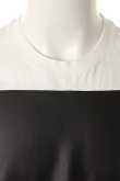 画像4: {SOLD}Neil Barrett ニールバレット LEATHER PANNELED T-SHIRT{BJT190C/PBJT190C-E515C-526-AGS} (4)