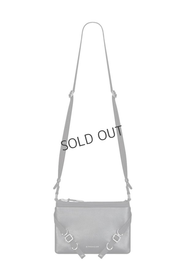 画像2: {SOLD}GIVENCHY ジバンシィ Voyou Skinny Crossbody bag in grained leather and nylon{E-}{-BFS} (2)