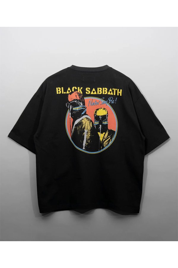 画像6: MA LABEL BY MAISON SPECIAL BLACK SABBATH Prime-Over Crew Neck T-Shirt #1{-BEA}{E-} (6)