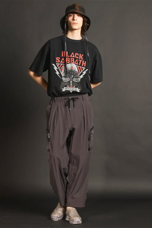 画像2: MA LABEL BY MAISON SPECIAL BLACK SABBATH Prime-Over Crew Neck T-Shirt #2{-BEA}{E-} (2)