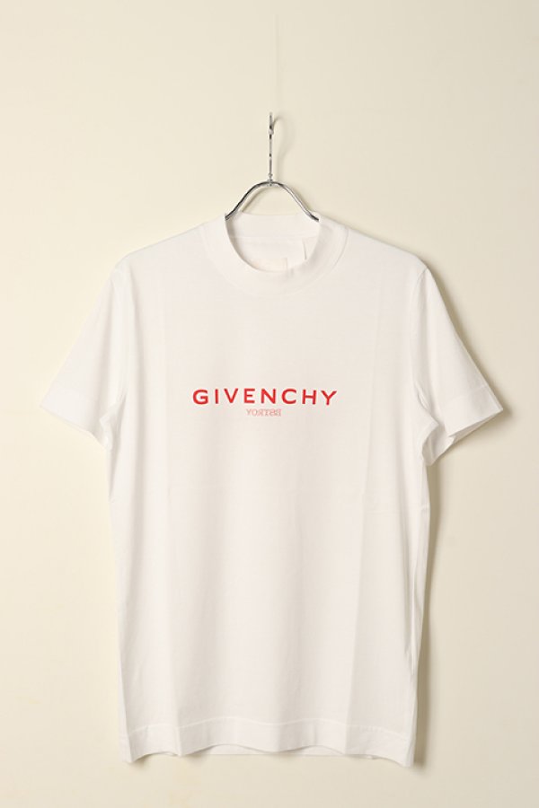 画像1: GIVENCHY ジバンシィ スリムフィットTシャツ リバースプリント {-BCS} (1)