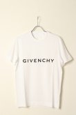 画像1: GIVENCHY ジバンシィ ブランドロゴ スリムフィットTシャツ{-BCS} (1)