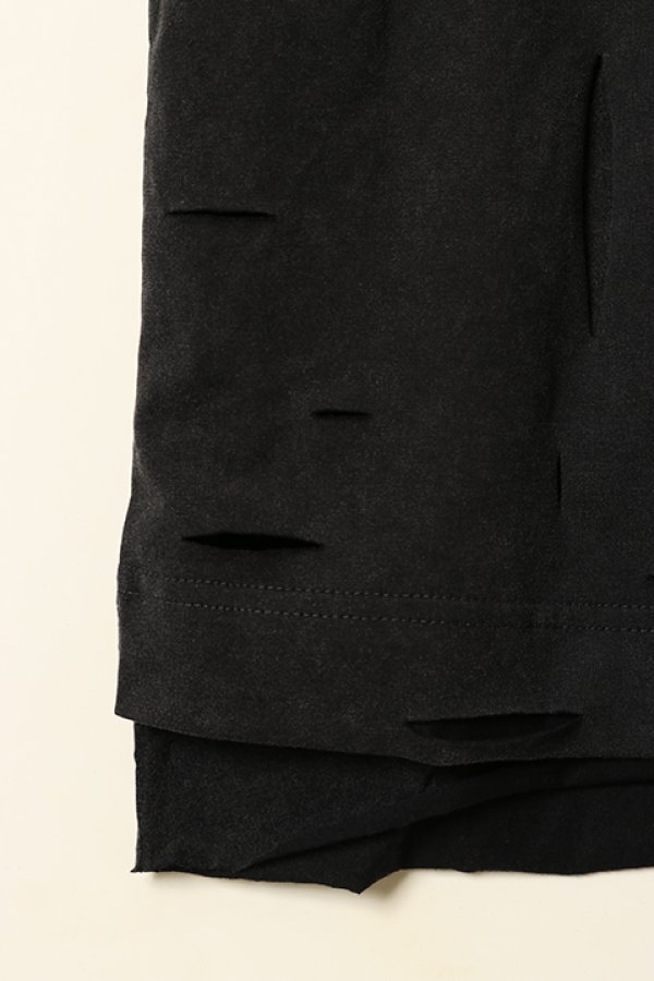 画像5: 【 30%OFF セール121,000円→84,700円】 GIVENCHY ジバンシィ 2 LAYERS CLASSIC FIT HOLE T-SHIRT{-BCS} (5)