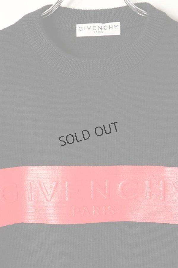 画像2: {SOLD}GIVENCHY ジバンシィ バンド付き　GIVENCHY ウールセーター{-BJA} (2)