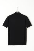 画像5: {SOLD}Neil Barrett ニールバレット TRAVEL DOUBLE V-NECK TECNO KNIT T-SHIRT 16GG{BMA1061E-N610-01-BJS} (5)