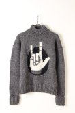 画像1: Neil Barrett ニールバレット PUNKED "I LOVE YOU" WOOL KNIT{BMA999-M623-1428-AIA} (1)