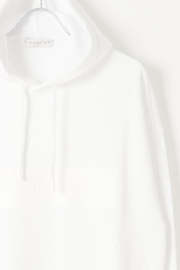 画像4:   GIVENCHY ジバンシィ バンド付き GIVENCHY フーディー {-BJA}  :BMJ09030AF-WHT  (4)