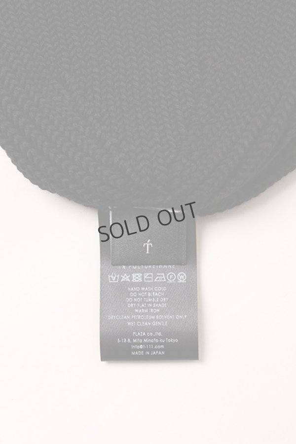 画像5: {SOLD}T' ティー GIZA EGYPTIAN ORGANIC COTTON +SEA ISLAND COTTON series Beanie{-AHS} (5)