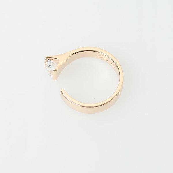 画像2: 【 20%OFF セール99,000円→79,200円】 Hirotaka ヒロタカ Bird of paradise Stone Cuff Ring{-BAS} (2)