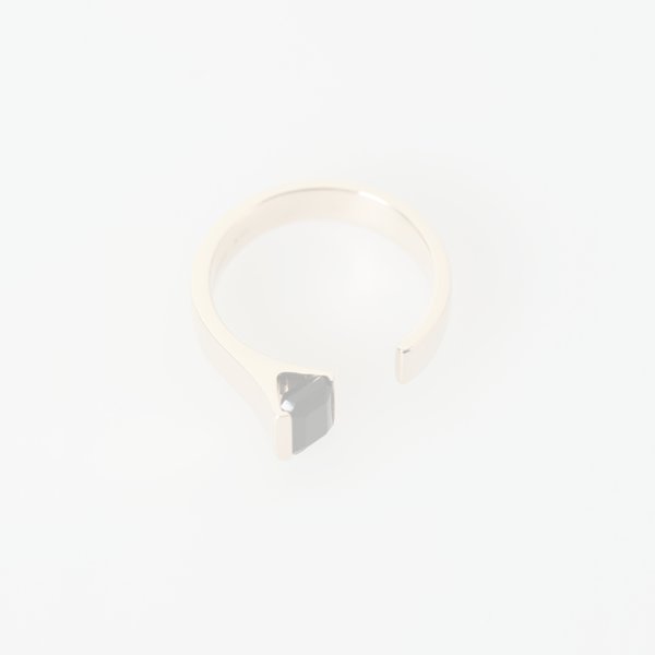 画像3:   Hirotaka ヒロタカ Bird of paradise Stone Cuff Ring{-BAS} (3)