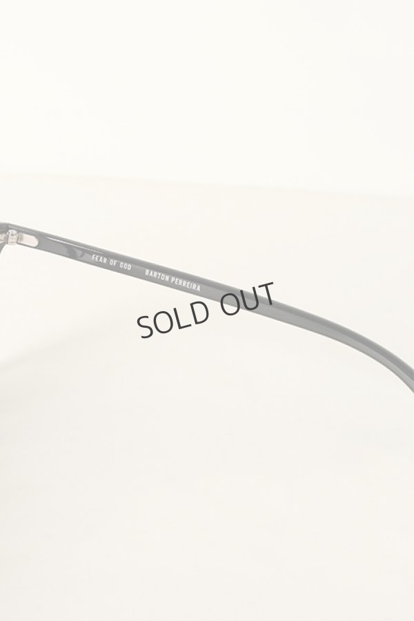 画像3: {SOLD}FEAR OF GOD フィア オブ ゴッド FEAR OF GOD  x Barton Perreira Sunglasses{BPFGBPAF5005K-BLK-BAA} (3)