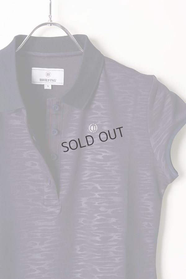 画像3: {SOLD}ブリーフィング ゴルフ BRIEFING GOLF CAMO EMBOSSED POLO SHIRTS{-AIS} (3)