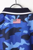 画像5: 【 ポイント10倍 】ブリーフィング ゴルフ BRIEFING GOLF PARTS B-CAMO NO-SLEEVE POLO SHIRTS{-AIS} (5)