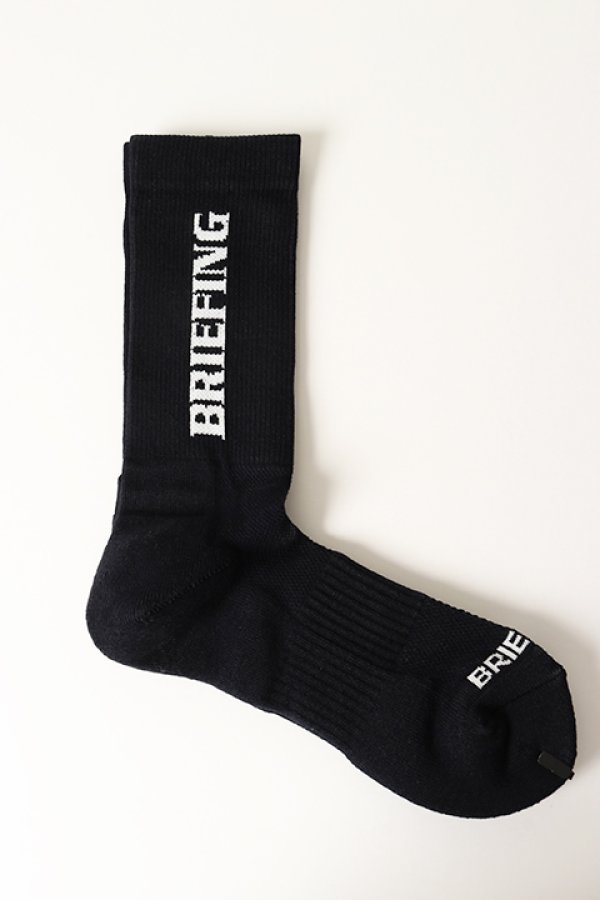 画像2: 【 20%OFF セール3,630円→2,904円】 ブリーフィング ゴルフ BRIEFING GOLF MENS CORDURA BASIC SOCKS{-BBA} (2)