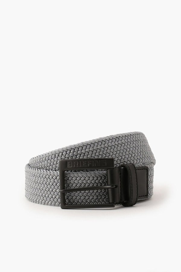 画像1: ブリーフィング ゴルフ BRIEFING SQUARE BUCKLE MESH BELT{-BEA} (1)