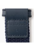 画像2: ブリーフィング ゴルフ BRIEFING SQUARE BUCKLE MESH BELT{-BEA} (2)