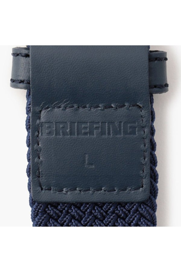 画像2: ブリーフィング ゴルフ BRIEFING SQUARE BUCKLE MESH BELT{-BEA} (2)