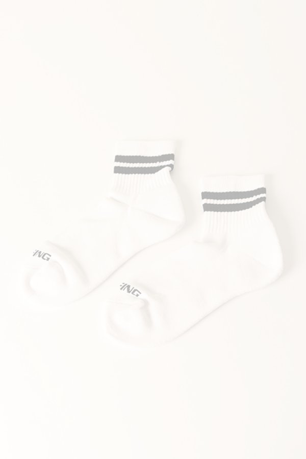 画像1:   ブリーフィング ゴルフ BRIEFING MENS CORDURA(R) LINE SOCKS{-BCA} (1)