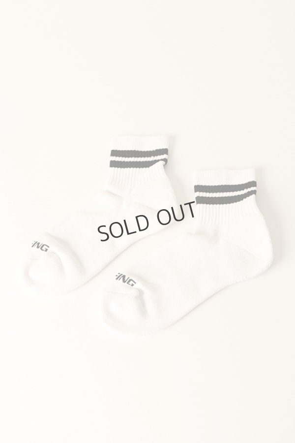 画像1: {SOLD}ブリーフィング ゴルフ BRIEFING MENS CORDURA(R) LINE SOCKS{-BCA} (1)