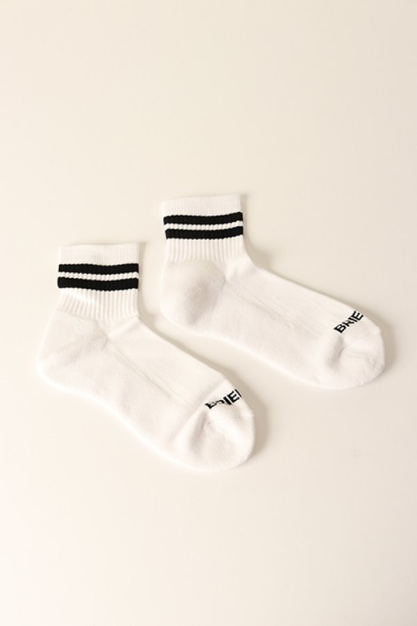 画像2: 【 20%OFF セール3,630円→2,904円】 ブリーフィング ゴルフ BRIEFING MENS CORDURA(R) LINE SOCKS{-BCA} (2)