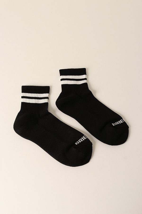 画像2: 【 20%OFF セール3,630円→2,904円】 ブリーフィング ゴルフ BRIEFING MENS CORDURA(R) LINE SOCKS{-BCA} (2)