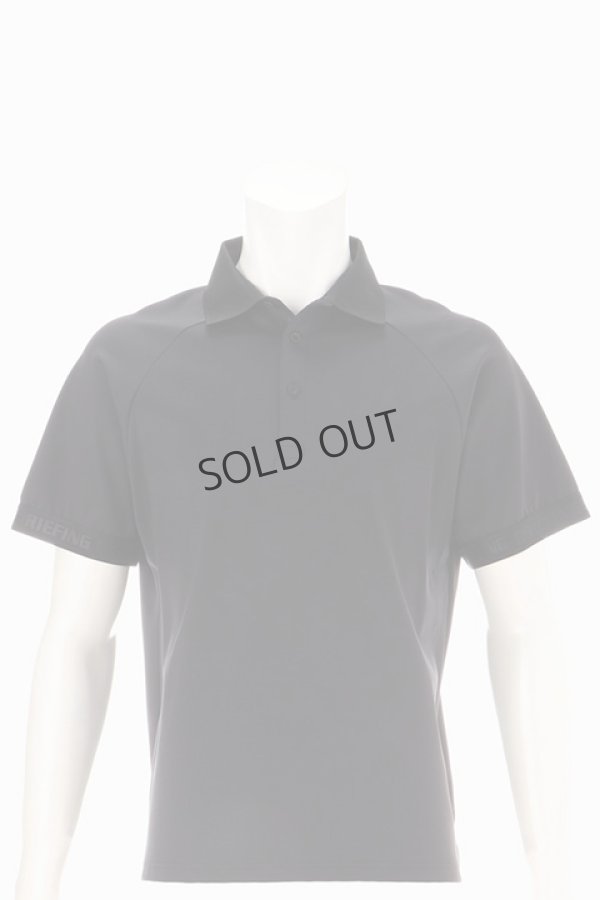 画像1: {SOLD}ブリーフィング ゴルフ BRIEFING CE MENS LOGO TAPE POLO RELAXED FIT{-BDS} (1)