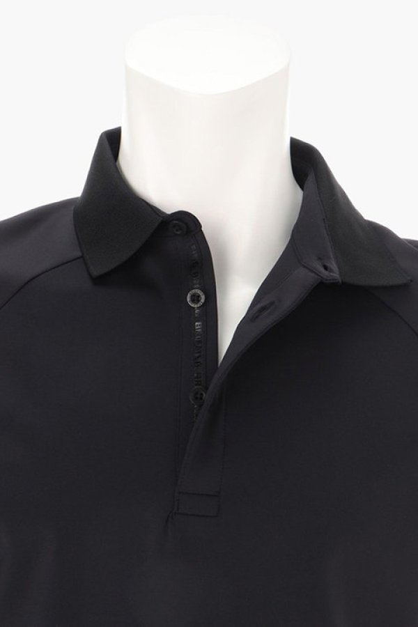 画像4: 【 30%OFF セール25,300円→17,710円】 ブリーフィング ゴルフ BRIEFING CE MENS LOGO TAPE POLO RELAXED FIT{-BDS} (4)