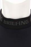 画像4: 【24SS新作】 ブリーフィング ゴルフ BRIEFING CE MENS LOGO RIB HIGH NECK RELAXED FIT{-BDS} (4)