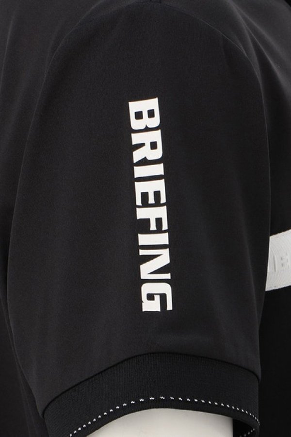 画像7: 【 30%OFF セール23,100円→16,170円】 ブリーフィング ゴルフ BRIEFING MENS SLEEVE LOGO POLO RELAXED FIT{-BDS} (7)
