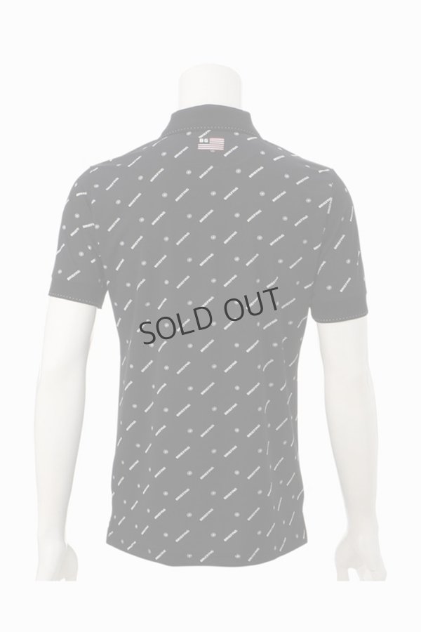 画像2: {SOLD}ブリーフィング ゴルフ BRIEFING MENS MONOGRAM POLO{-BDS} (2)